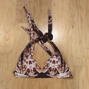 Mertailor muddy rivers Patterned Bikini Top